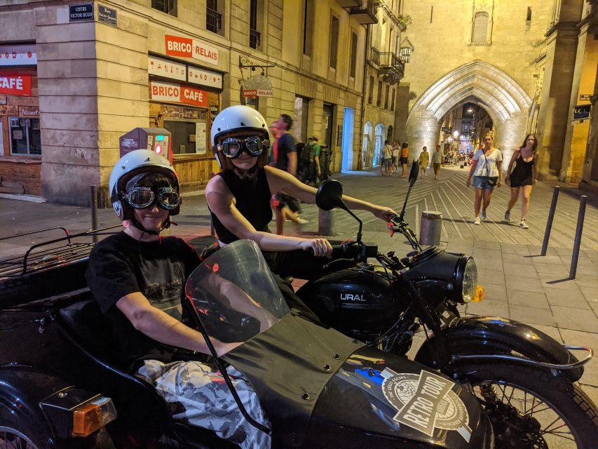 Bordeaux: Nighttime Sidecar Tour with Wine Tasting - Key Highlights You’ll Notice Right Away