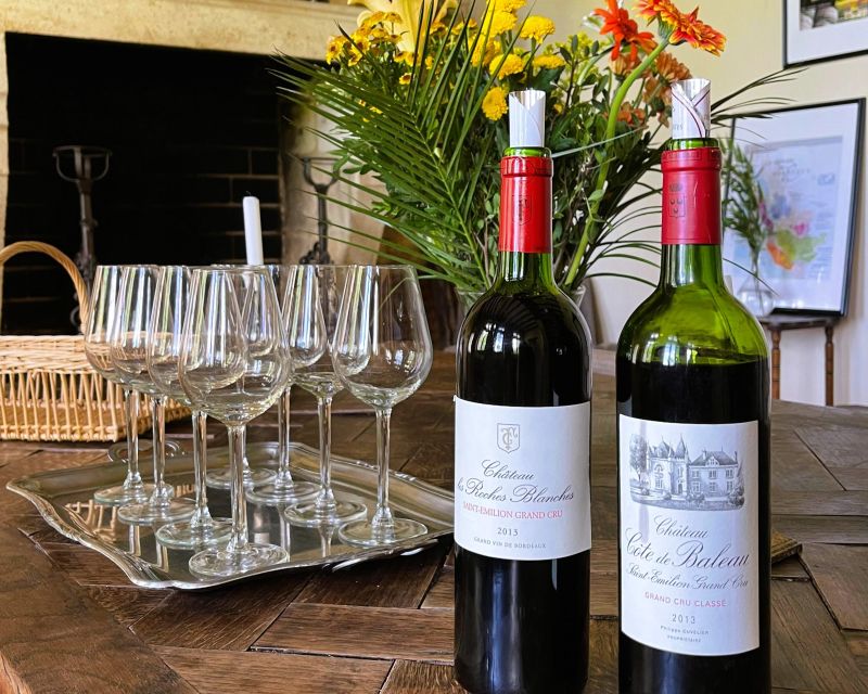 Bordeaux: St-Emilion Vineyards e-Bike Tour with Wine & Lunch - The second château: guided tour of the winemaking process and more wine tasting