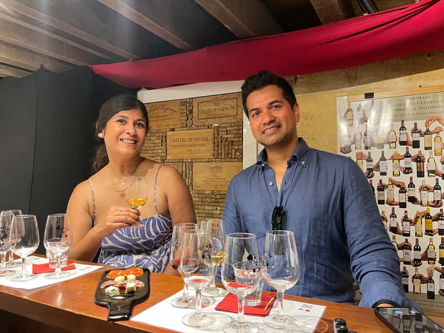 Bordeaux wines : tasting with 4 white wines and cheeses - Where you’ll be tasting in different weather