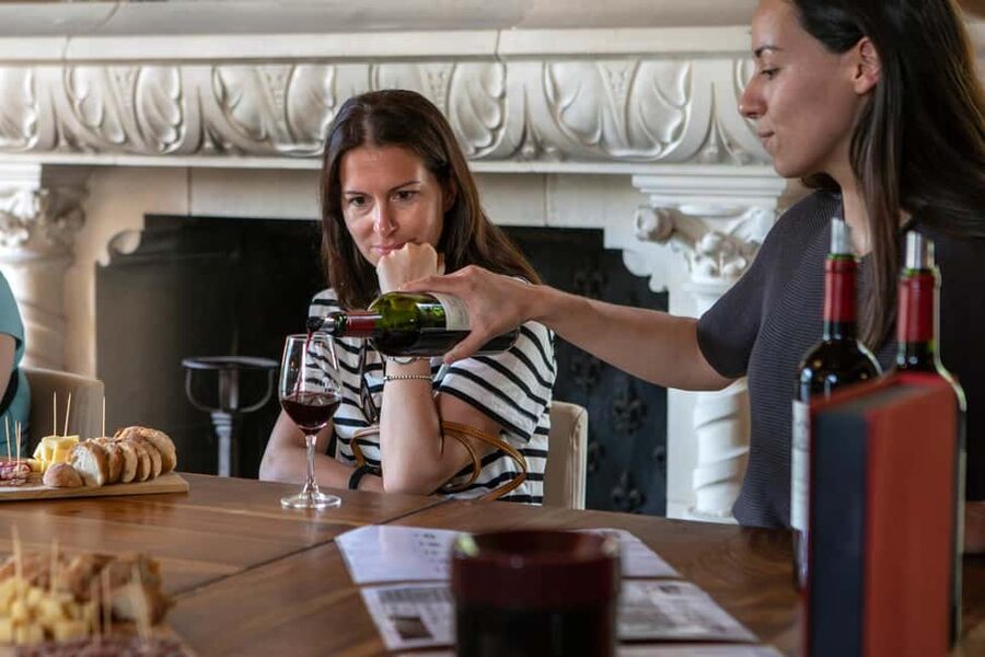 From Bordeaux: Afternoon Saint-Emilion Wine Tasting & snack - At the chateau: how a guided tasting teaches you to read wine