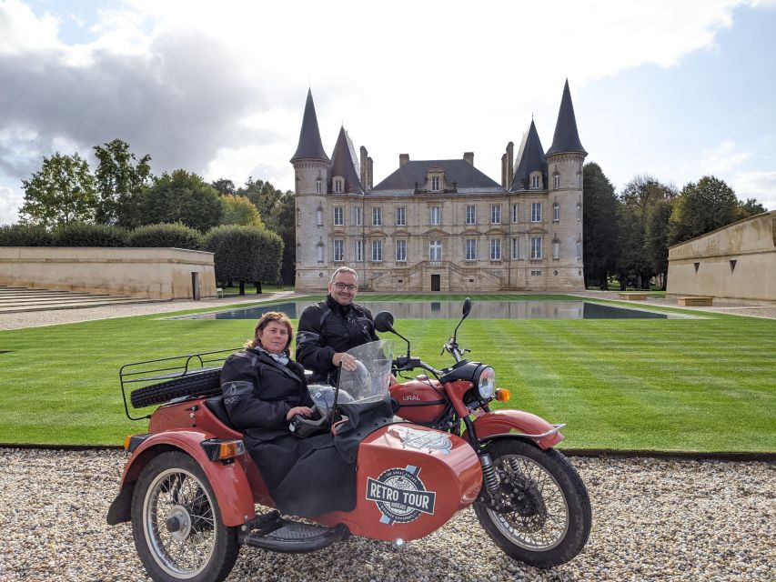 From Bordeaux: Médoc Vineyard and Chateau Tour by Sidecar - Sidecar logistics, comfort, and the wind reality