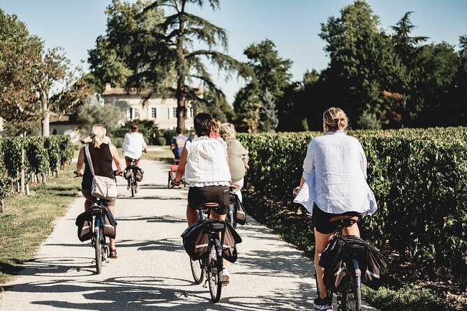 From Saint-Emilion : Half Day Electric bike Wine Tour - Les Domaines de Moncets: Winery Tour, Tastings, and a Wine-Lunch You’ll Remember