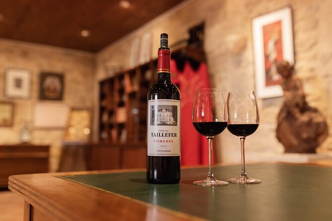 Half day in Pomerol and Saint Emilion in a classic car - Stop 2: Château Jean Faure Grand Cru Classé, organic vineyards, and a 2023 cellar