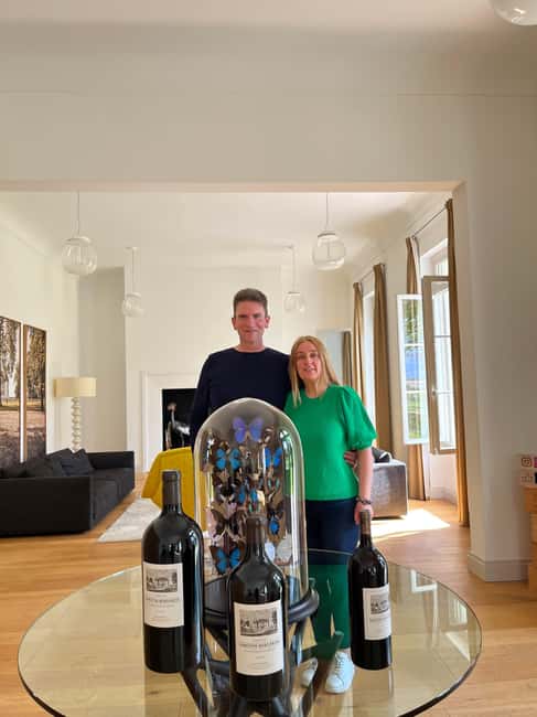 Margaux & Médoc private FULL day tour with a classic car - First Stop in the Médoc: Visit + Wine Tasting (About 1 Hour)