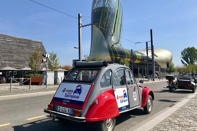 Private City Tour of Bordeaux in a Citroën 2CV - 1h30 - Key highlights to look for