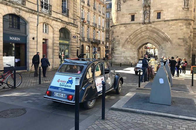 Private City Tour of Bordeaux in a Citroën 2CV - 1h30 - Pickup, private format, and how to make logistics feel easy