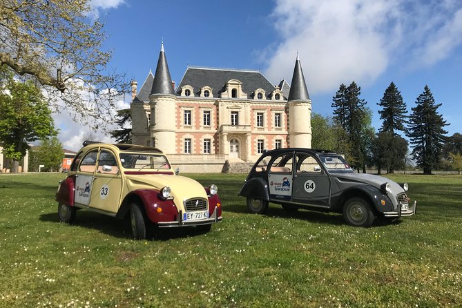 Private Médoc 4.5 hours Wine Tour in a Citroën 2CV from Bordeaux - Step into Bordeaux’s vintage-classic sidecar (minus the stress)