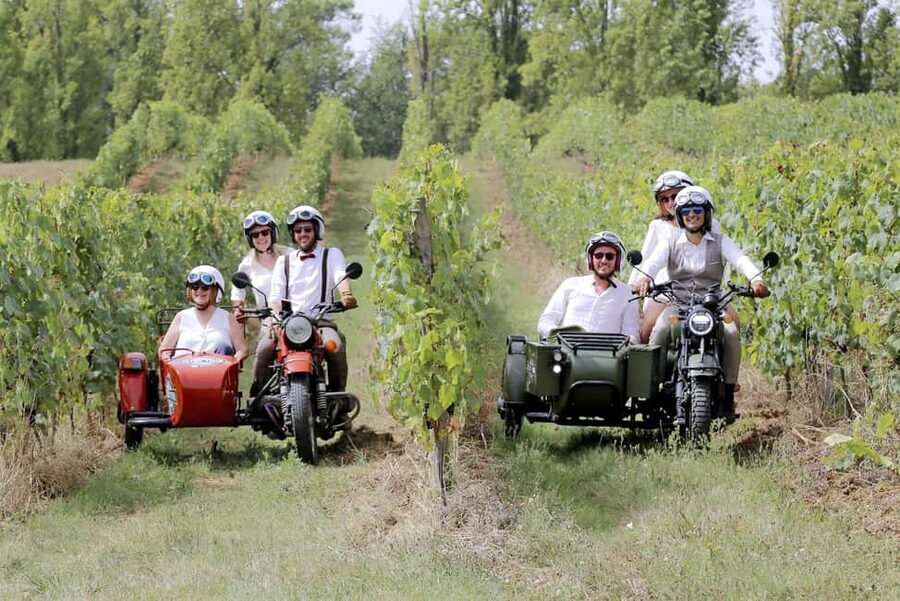 Private ride in the vineyards from Saint-Emilion - Why this sidecar wine tour works in Saint-Emilion