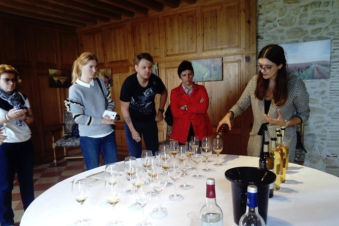 Private tour in the Sauternes wine region - discover Bordeaux sweet Crus Classés - La Tour Blanche: Comparing Sweetness With Your New Ears