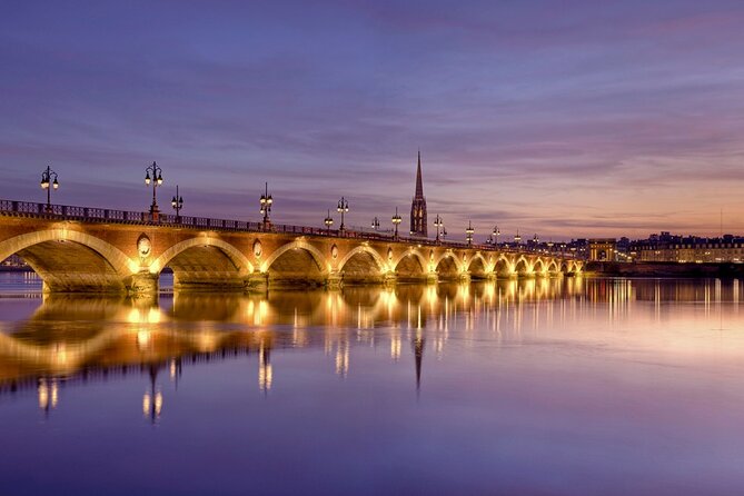 Private tour of Bordeaux at night in a sidecar - Basilique Saint-Michel: A Final Big View Before the Ride Continues