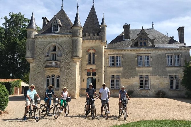 Saint-Emilion Small-Group Electric Bike Wine Tour Tastings & Lunch from Bordeaux - E-bike riding in the vineyards: fun, but expect real time on the bike